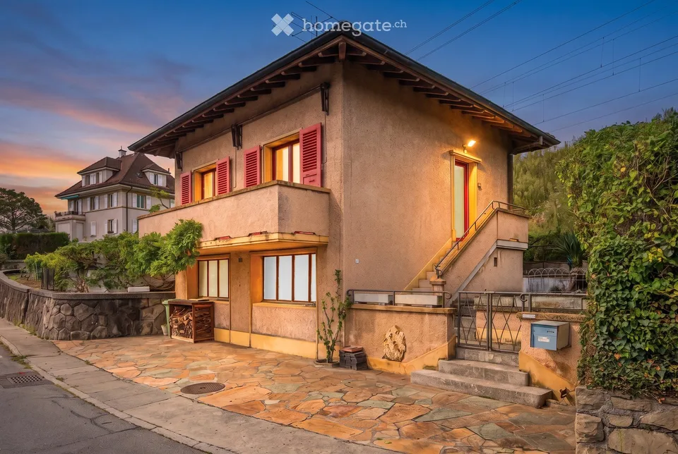 Maison individuelle à 200m du lac à Bourg-en-Lavaux - Cully - Une opportunité unique