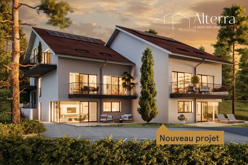 Alterra - Villas mitoyennes d'exception au Mont-sur-Lausanne