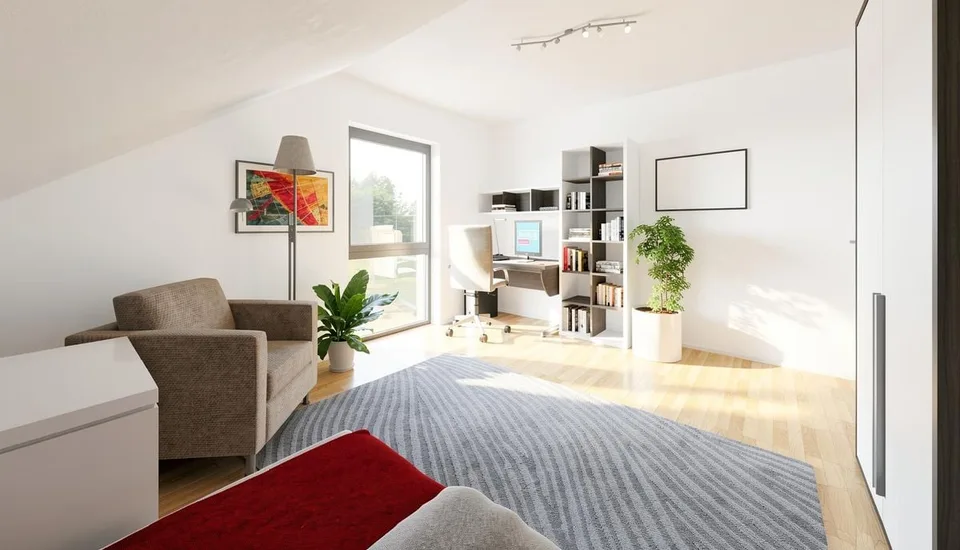 5.5-room wooden frame villa in a quiet setting