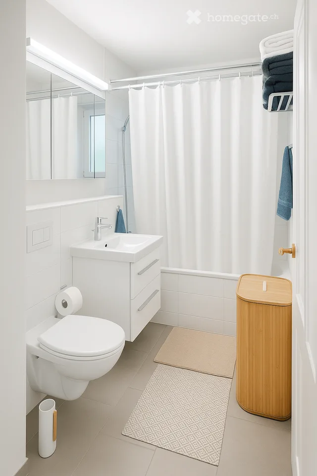 Appartement 3 pièces rénové en centre-ville de Brugg - à partir du 1er octobre 2026