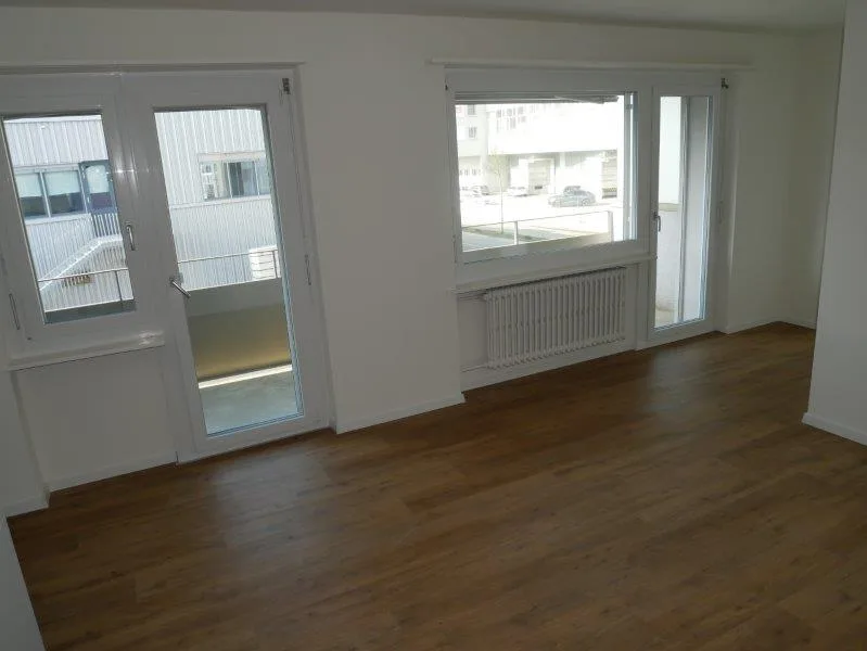 Renovierte 1-Zimmer-Wohnung in Wangen b. Olten mit Balkon