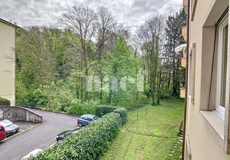 Beautiful 2.5-room apartment on the ground floor