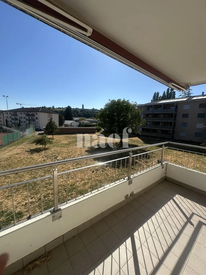 Appartement avec dégagement