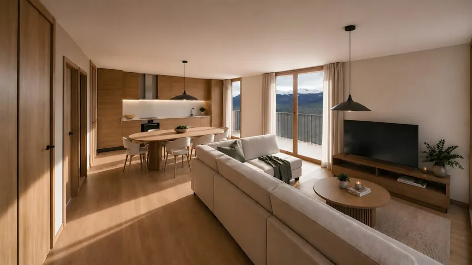 Villa mitoyenne contemporaine de 4.5 pièces à Salins