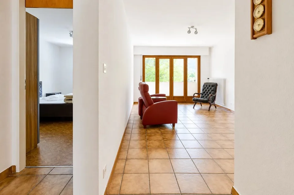 Bright, charming 3.5-room apartment in the heart of Conthey