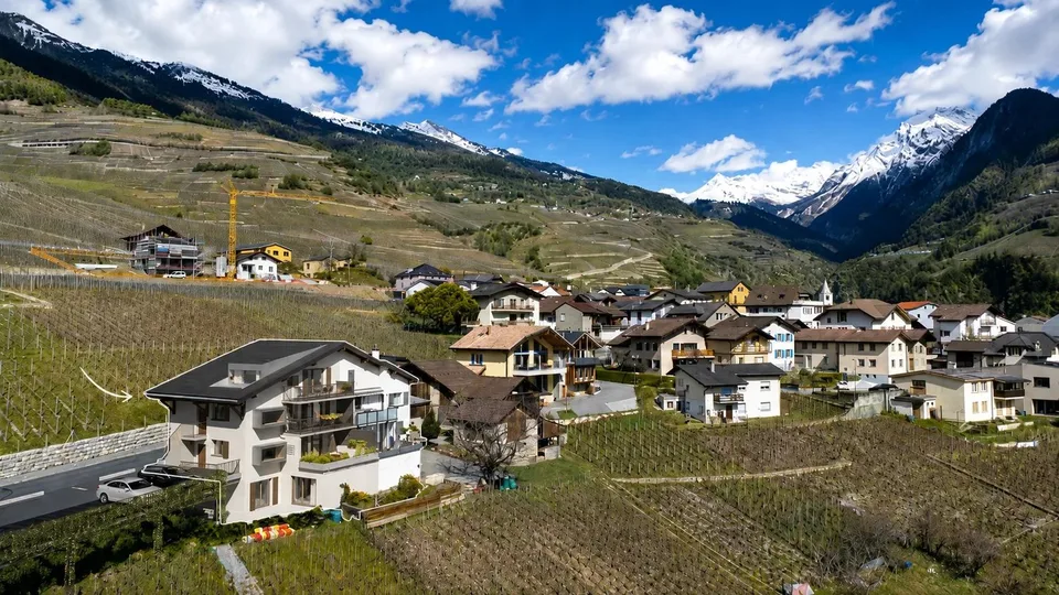 4,5 pièces en duplex sous les toits avec vue dégagée