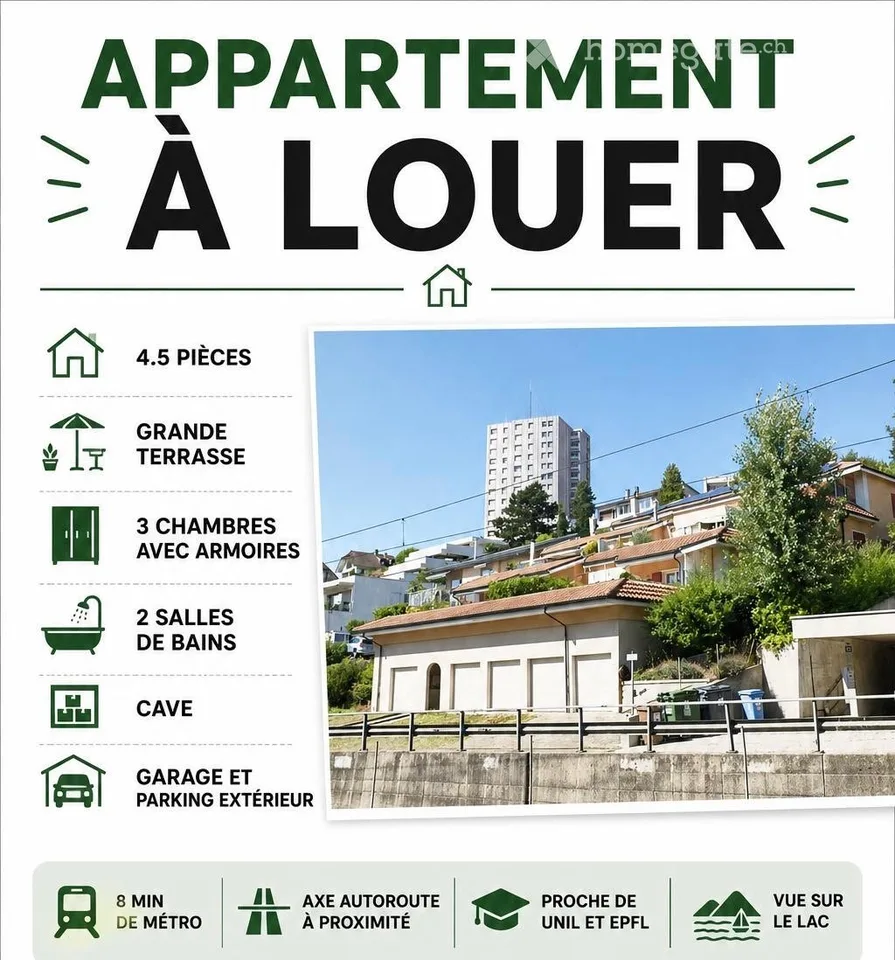 Appartement à Renens VD