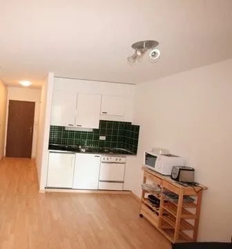 Spacious, furnished 1.5-room apartment with balcony in Zürich-Oerlikon