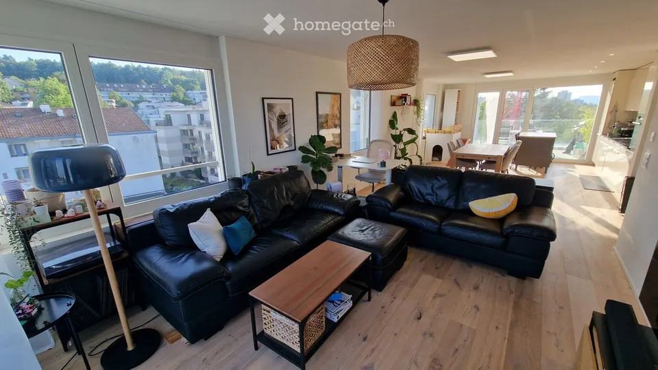 Bright 85 m² Attic Apartment in Zürich