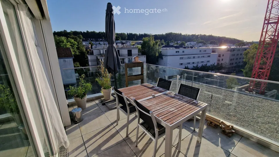 Bright 85 m² Attic Apartment in Zürich