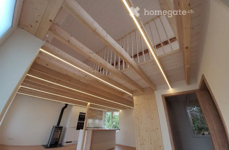 Splendide 3 pièces rénové avec mezzanine à La Neuveville