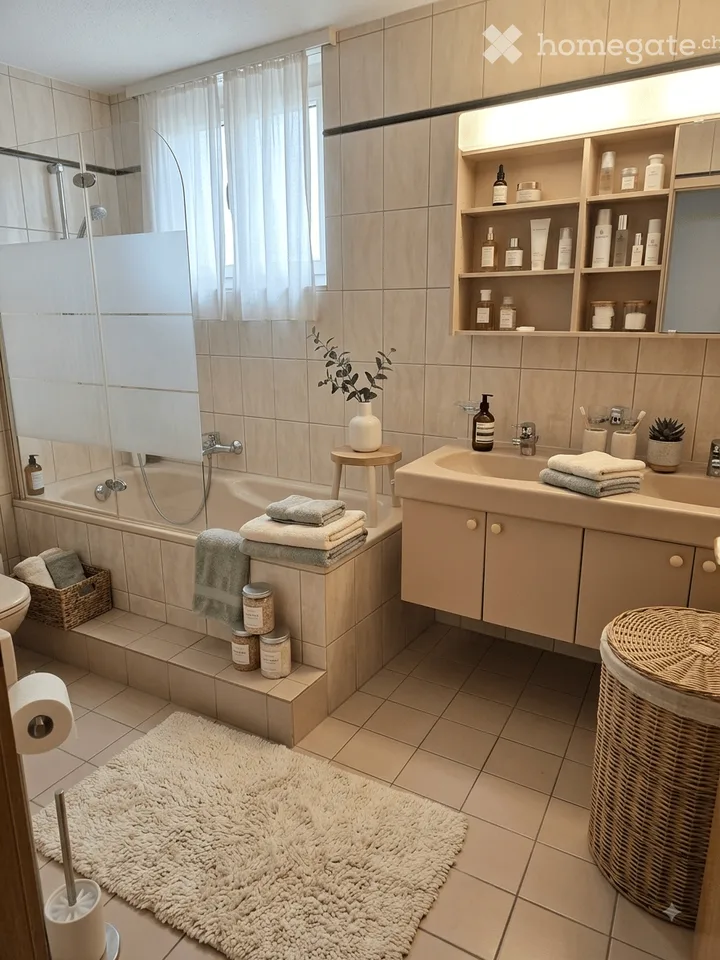 Maison de famille charmante de 6 pièces avec jardin dans un emplacement central à Baar