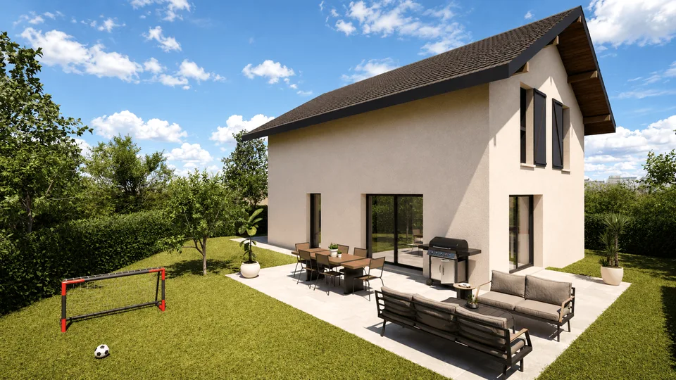 Contemporary house in the center of Bonneville
