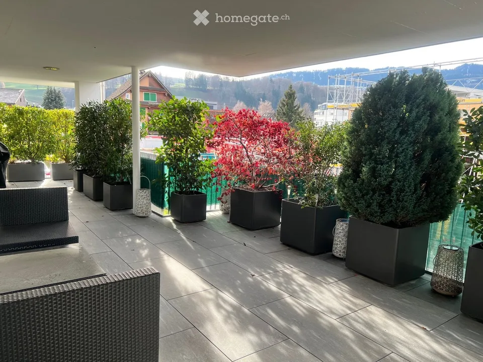 Wohntraum: Moderne, exklusive 4.5-Zimmer-Wohnung mit Terrasse und Balkon im Eigentumsstandard