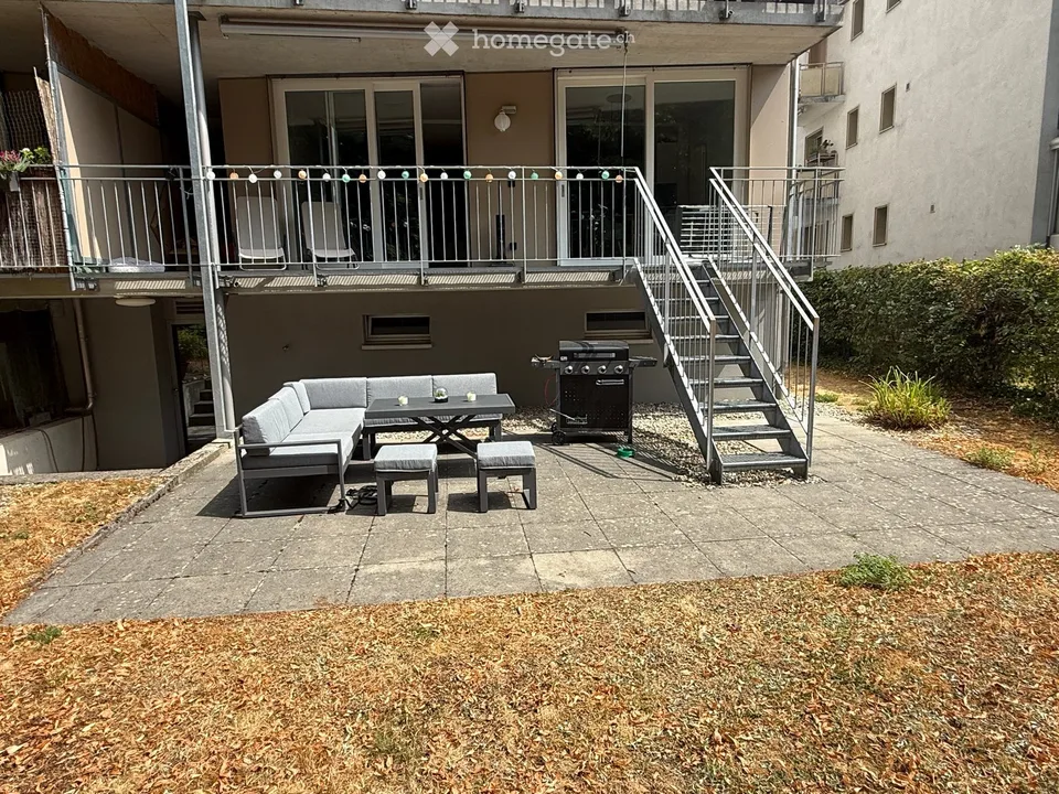 Helle Wohnung mit Garten an Top-Lage