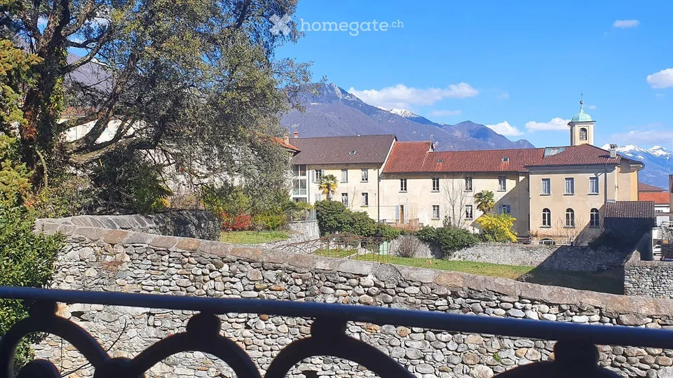 Charmante 3.5-Zimmer-Ferienwohnung im historischen Herzen von Locarno (Zweitresidenz)