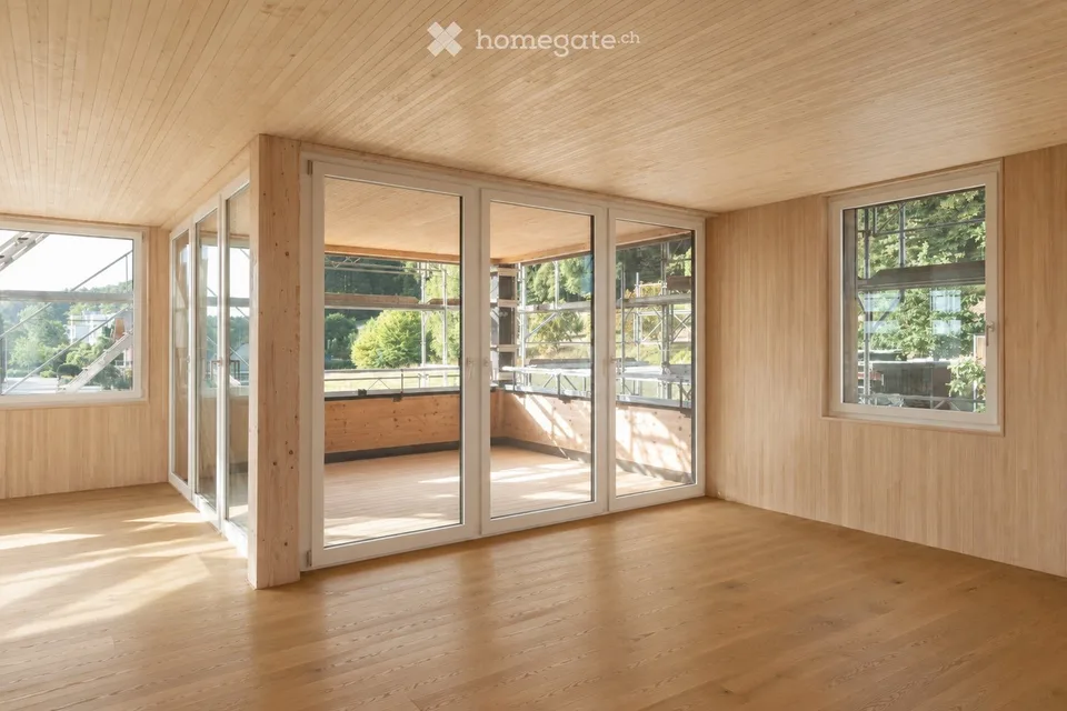 Moderne 3.5-Zimmer-Neubauwohnungen an der Stadtgrenze mit freier Aussicht ins Grüne