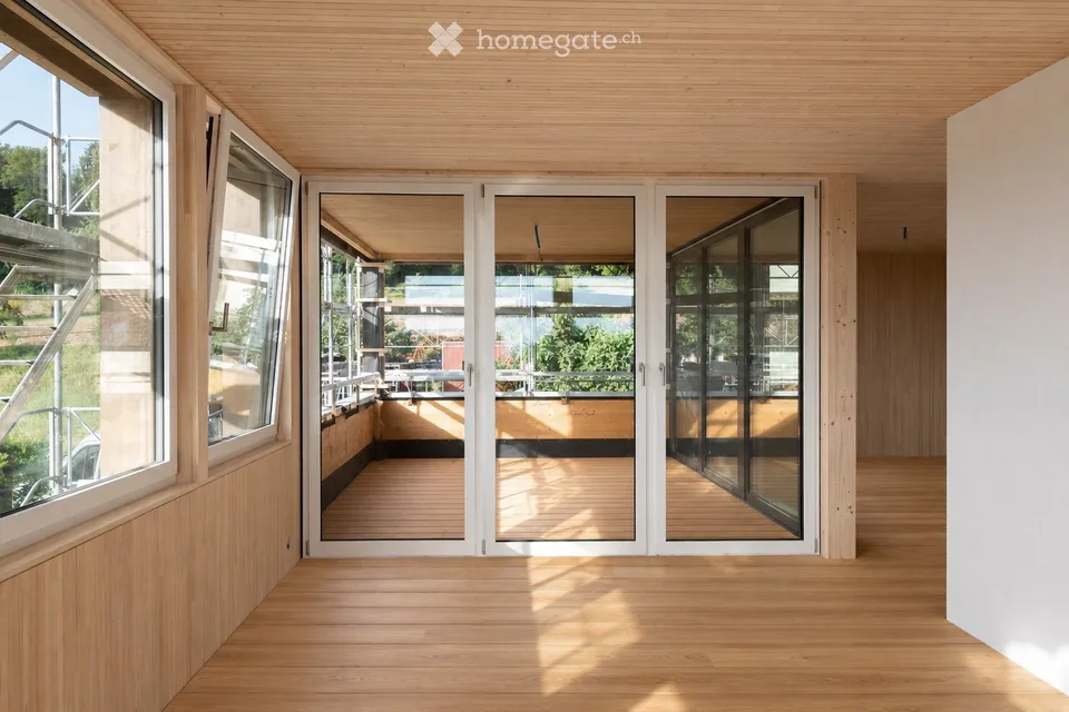 Moderne 3.5-Zimmer-Neubauwohnungen an der Stadtgrenze mit freier Aussicht ins Grüne