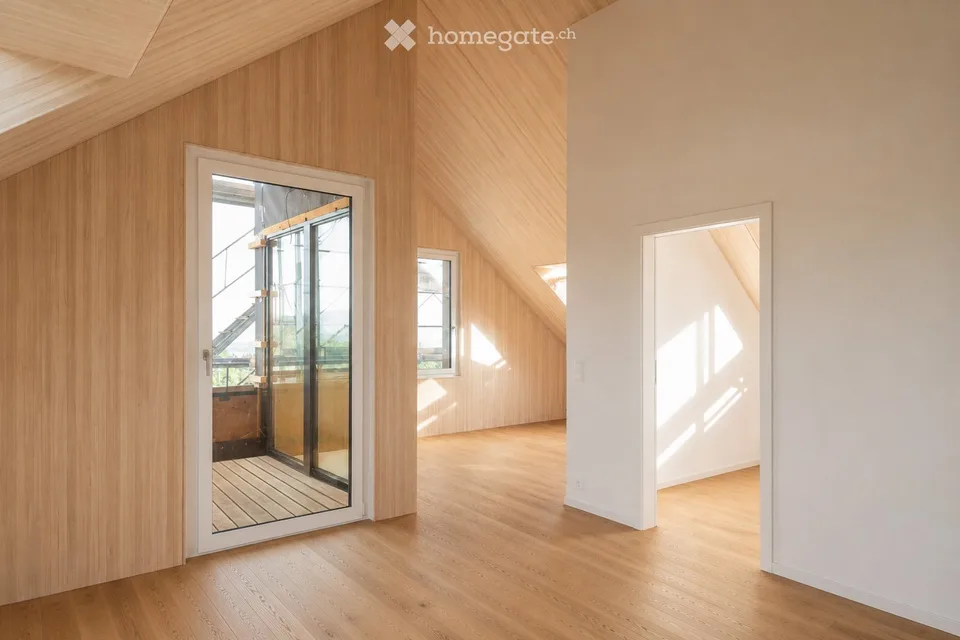 Moderne 3.5-Zimmer-Neubauwohnungen an der Stadtgrenze mit freier Aussicht ins Grüne