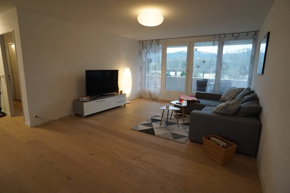 ESPACIEUX, HABITATION MEUBLÉE AVEC UNE VUE PANOGRAMIQUE ET DEUX BALCONS
