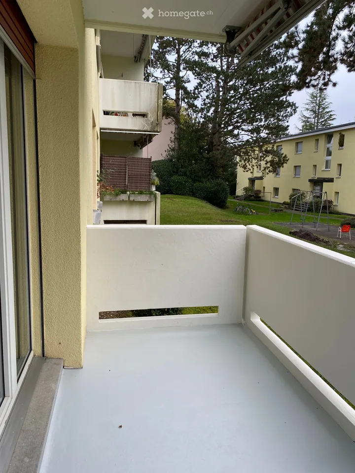 schöne, helle und ruhig gelegene 3 1/2 Zimmerwohnung