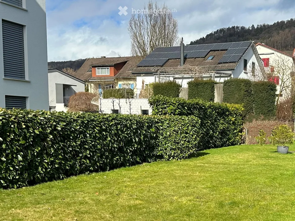 Exclusive newly renovated 4 ½ room garden apartment in Weinfelden
