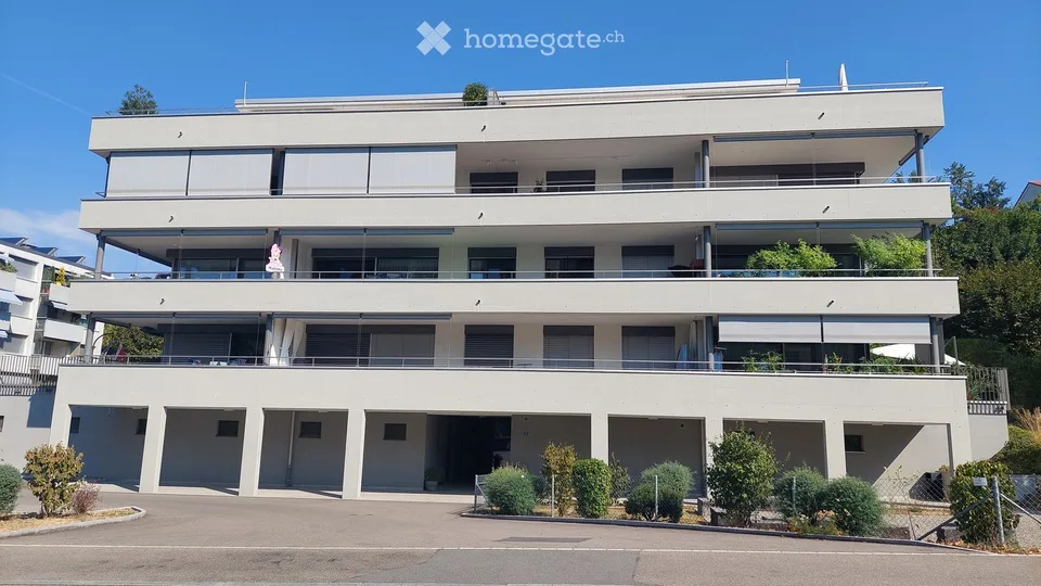 Grosse, Moderne 4.5-Zimmer Traumwohnung mit Balkon und schöner Aussicht in Rapperswil-Jona
