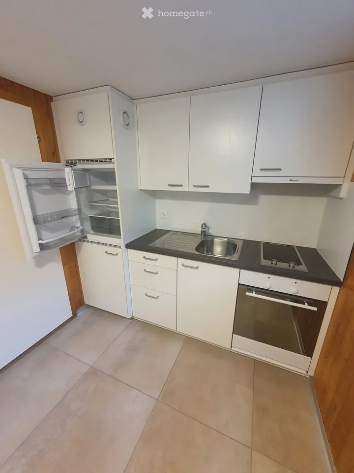 Appartement 2 pièces au rez-de-chaussée, situation centrale à partir du 1.11.26