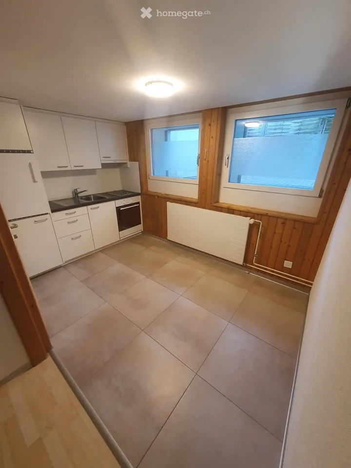 Appartement 2 pièces au rez-de-chaussée, situation centrale à partir du 1.11.26