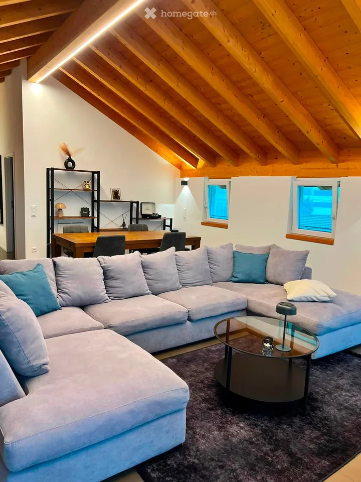 Wohnung mit 2.5 Zimmern und Dachgeschoss in Cadempino (120mq)