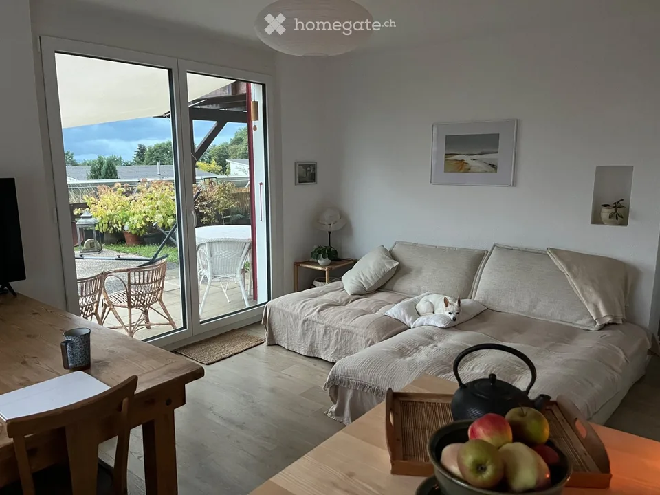 Zweizimmerwohnung mit Terrasse und Seeblick