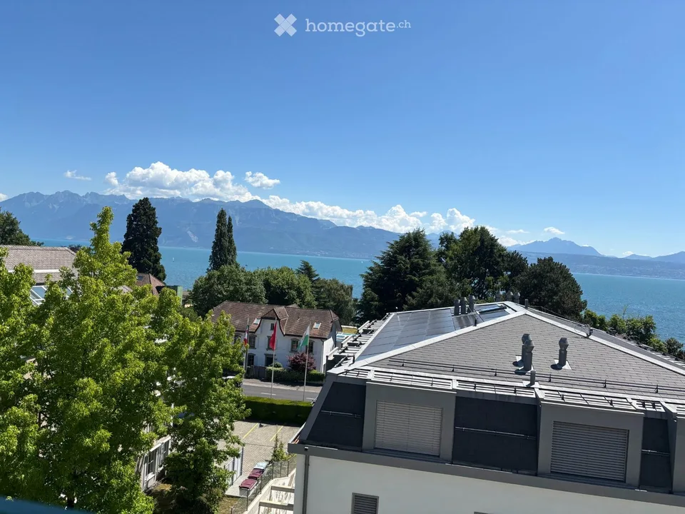 Übernahme des Mietvertrags - 3.5 Zimmer neu, 71 m², Seeblick - Pully