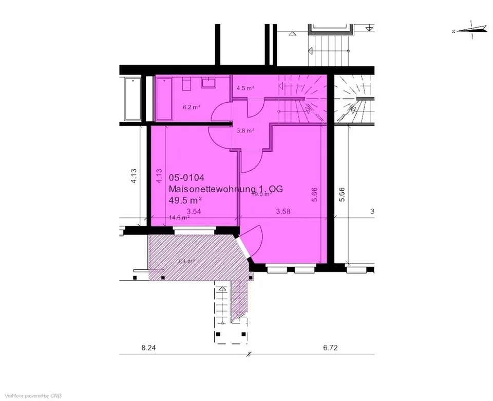 frisch sanierte 4.5-Zimmer-Wohnung mitten in Schwerzenbach