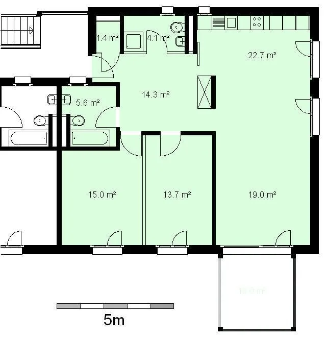 mit Geschirrspüler, 2 Badezimmer, gedecktem Balkon und vielem Mehr!