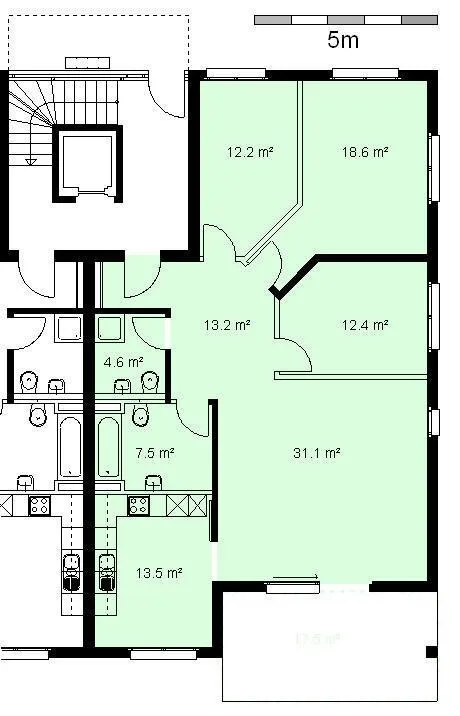 Great apartment with spacious rooms in a quiet location in Liestal