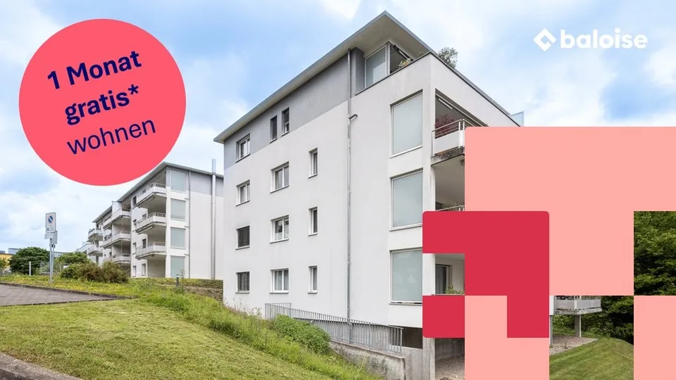 Tolle Wohnung mit grosszügigen Zimmern an ruhiger Lage in Liestal