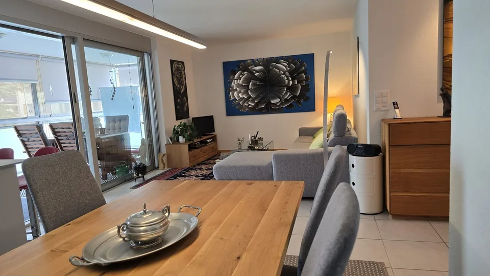 Spacious 4.5-room apartment with terrace in Grimisuat – View and calm guaranteed