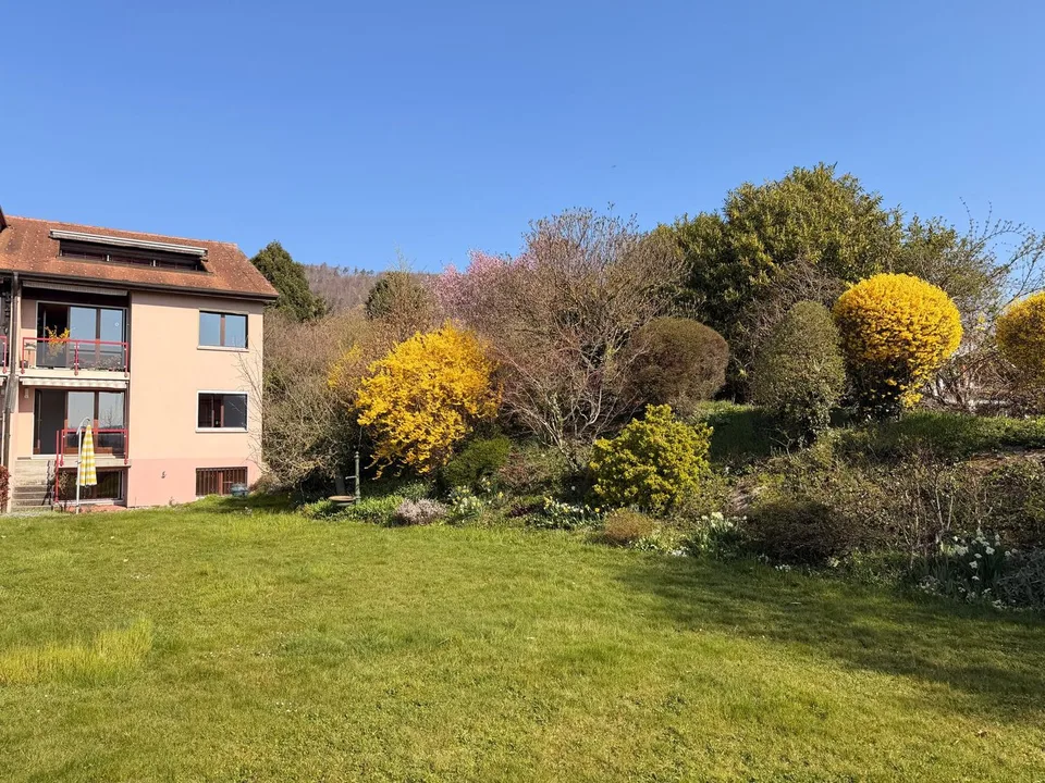 Duplex am Bielersee mit Garten & Seesicht / Duplex au bord du lac avec jardin & vue