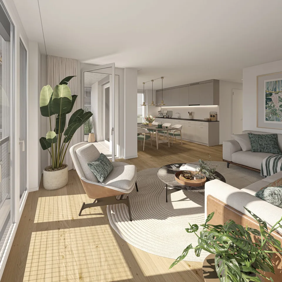 Grosszügige 4.5 Zimmer-Wohnungen im neuen Flawa-Areal
