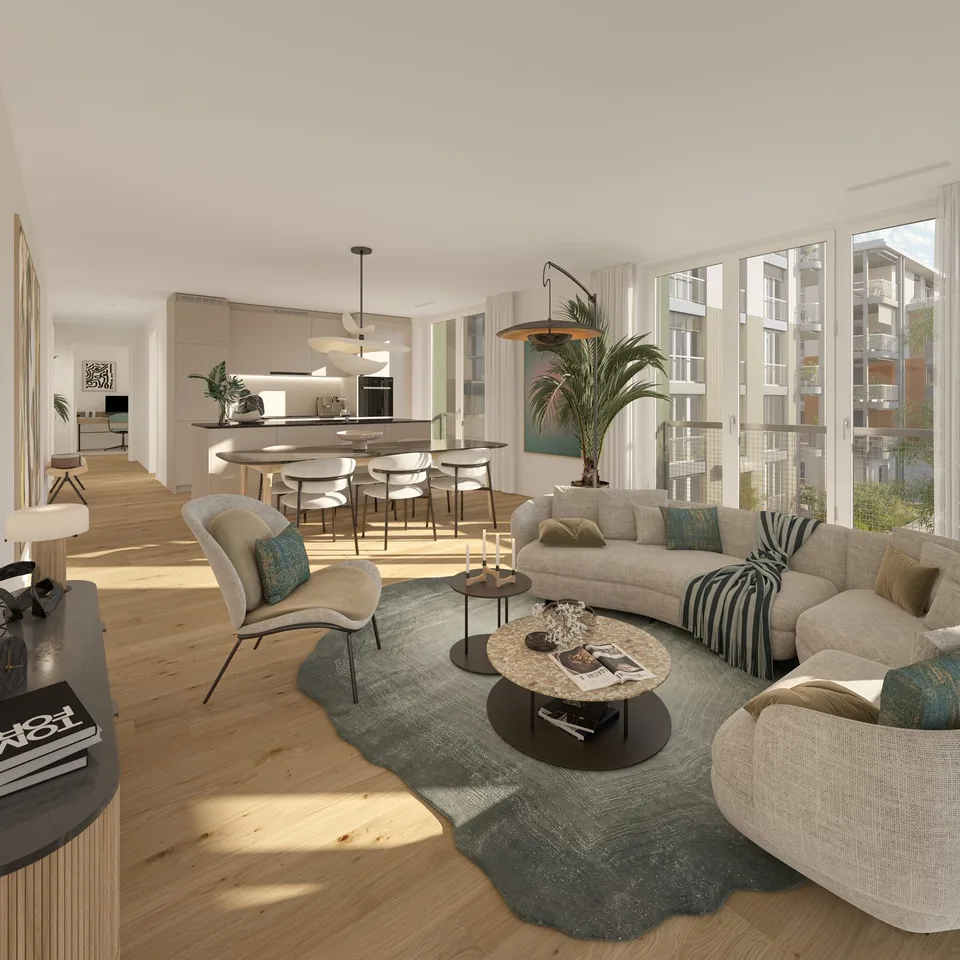 Grosszügige 4.5 Zimmer-Wohnungen im neuen Flawa-Areal