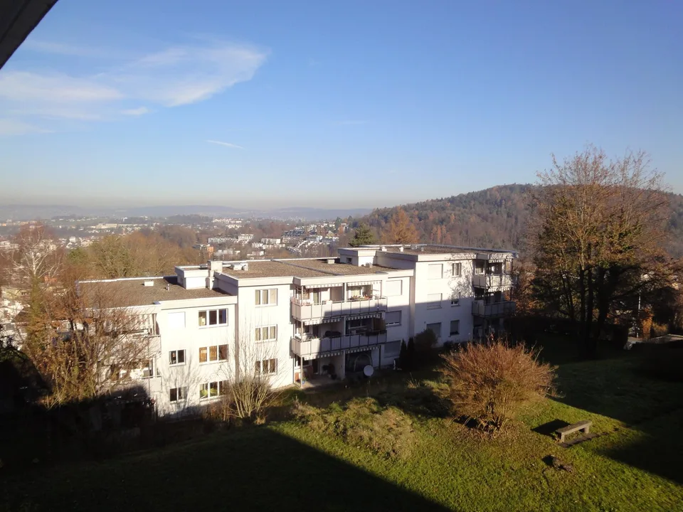 Helle 4.5-Zimmer-Wohnung mit Balkon und schöner Aussicht in Adliswil