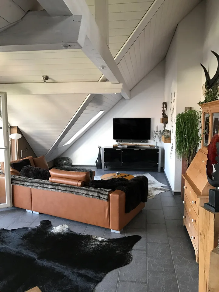 grosszügige 3.5-Zi-Dachwohnung mit wunderbarer Aussicht!