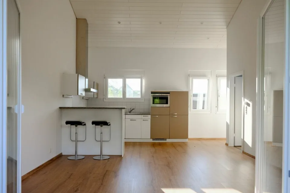 Charmante 2.5-Zimmer-Wohnung mit Aussicht ins Grüne in Aesch BL