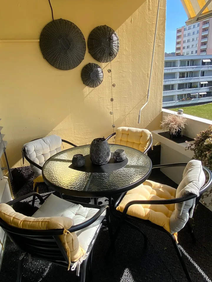 Charmant appartement 3.5 pièces avec une vue splendide à Worb