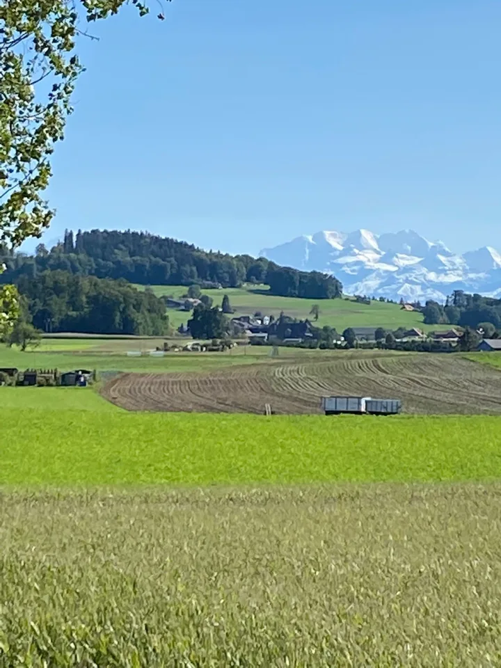 Charmant appartement 3.5 pièces avec une vue splendide à Worb