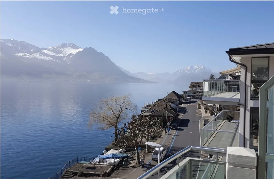Appartement attique exclusif 4.5 pièces à Gersau - avec vue panoramique sur le lac de Vierwaldstättersee