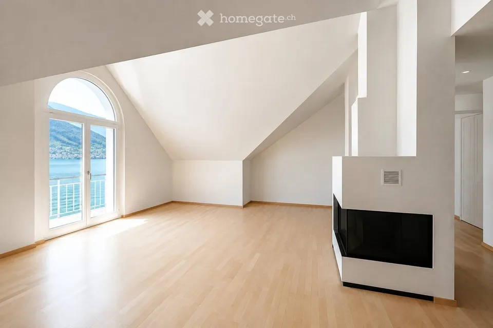 Appartement attique exclusif 4.5 pièces à Gersau - avec vue panoramique sur le lac de Vierwaldstättersee