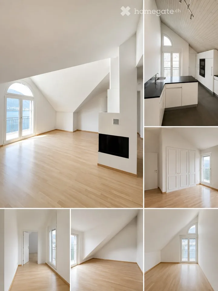 Appartement attique exclusif 4.5 pièces à Gersau - avec vue panoramique sur le lac de Vierwaldstättersee
