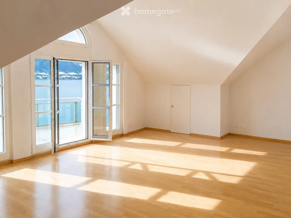 Appartement attique exclusif 4.5 pièces à Gersau - avec vue panoramique sur le lac de Vierwaldstättersee