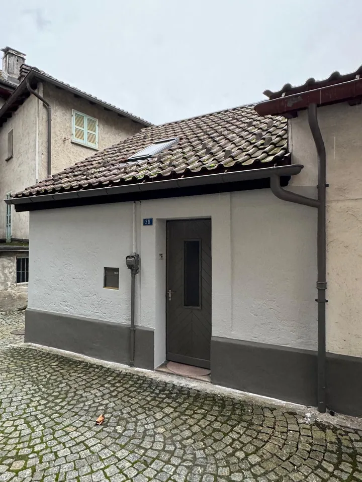 Faido - Einfamilienhaus mit Garten renoviert im Herzen der Leventina